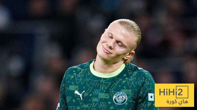 صور : ردة فعل هالاند على رقابة غولر !