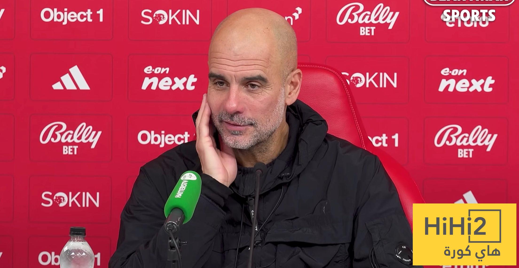 غوارديولا … هذا اول ما أريد رؤيته في فريقي