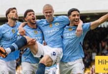 نتائج آخر خمس مباريات بين مانشستر سيتي وفولهام