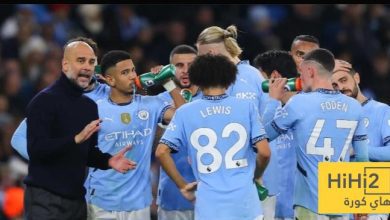 هدافو مانشستر سيتي هذا الموسم