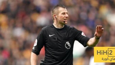 أرقام خاصة بحكم مباراة اليونايتد وولفرهامبتون