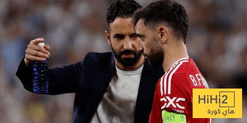 أموريم: فيرنانديز لا يعوض.. وغيابه مفيد للفريق