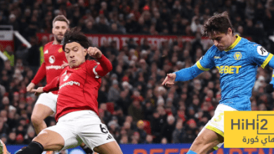 إحصائيات مباراة مانشستر يونايتد وولفرهامبتون بعد مرور ساعة