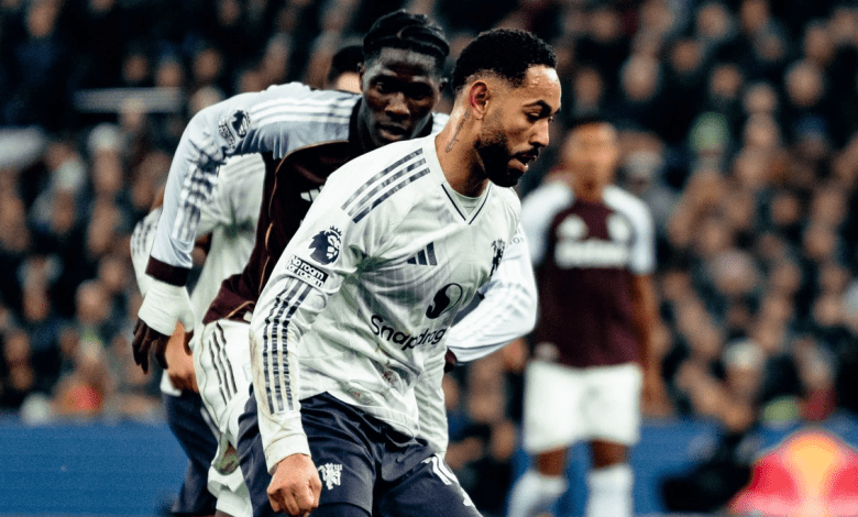 احصائيات مباراة مانشستر يونايتد و استون فيلا في الدوري الانجليزي