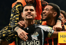 تشكيلة نيوكاسل يونايتد ضد مانشستر يونايتد في الدوري الإنجليزي