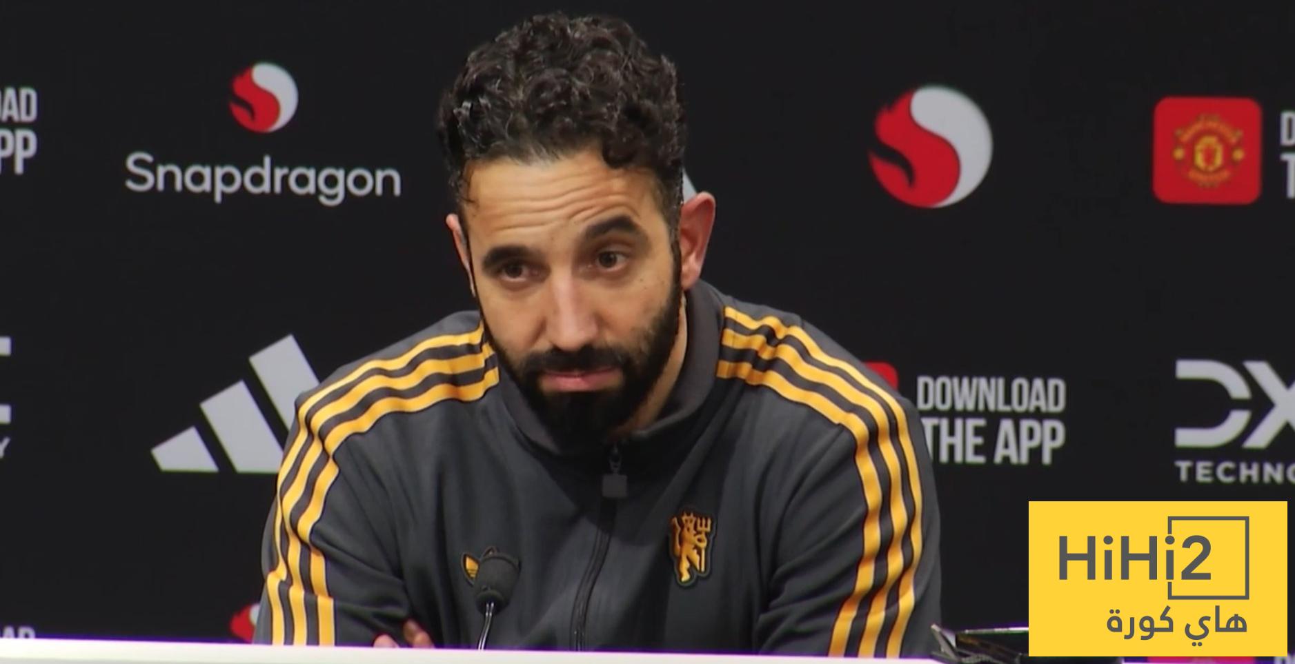 روبن أموريم يتحدث عن مواجهة ولفرهامبتون