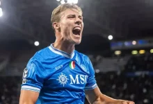 هويلوند يتخطى أهدافه مع مانشستر يونايتد في 6 أشهر مع نابولي