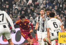 إحصائيات مباراة يوفنتوس وروما بعد مرور ساعة