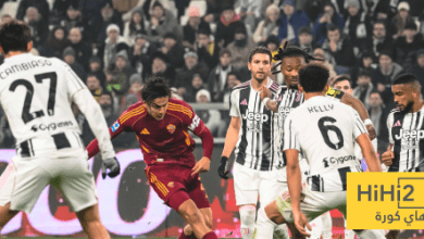 إحصائيات مباراة يوفنتوس وروما بعد مرور ساعة