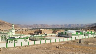 افتتاح مشروع مجمع الأندلس التنموي بمنطقة تاربة بسيئون