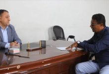 الأمين العام للمجلس المحلي بأبين يبحث ويناقش آليات دعم وتنفيذ المشاريع التنموية مع مدير عام مكتب التخطيط