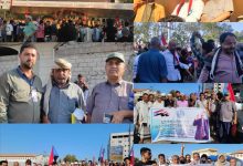 الاتحاد العام للجمعيات التعاونية السكنية بعدن يشارك في ساحة الاعتصام بالعاصمة عدن