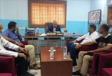 البيشي يتفقد المخيم الجراحي المجاني لعمليات إستئصال اللوزتين بمستشفى الريادة في عدن