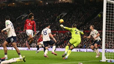 التعادل الإيجابي يحسم مباراة مانشستر يونايتد ووست هام بالدوري الإنجليزي