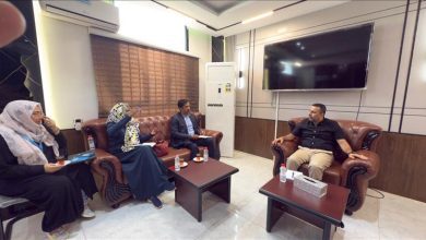 الدكتور الوليدي يناقش مع مدير مكتب اليونيسيف بعدن عدد من الموضوعات المتصلة بالشأن الصحي