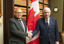 السفير السلال يبحث مع رئيس مجلس العموم الكندي تعزيز التعاون البرلماني