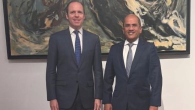 السفير العود يبحث مع مسؤول اسباني تعزيز التعاون في المجالين الزراعي والسمكي