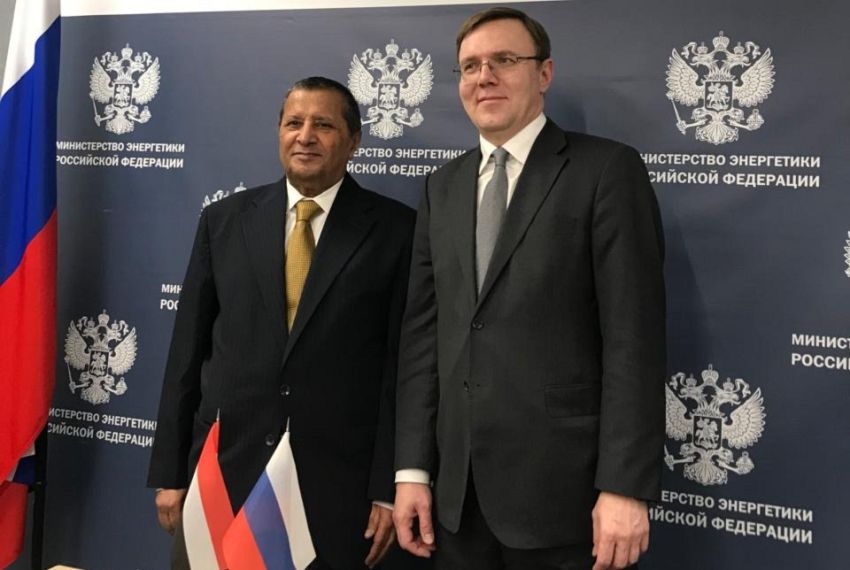 السفير الوحيشي يبحث مع نائب وزير الطاقة الروسي التحضيرات لاجتماع اللجنة المشتركة