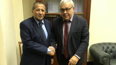 السفير الوحيشي يلتقي نائب وزير الخارجية الروسي