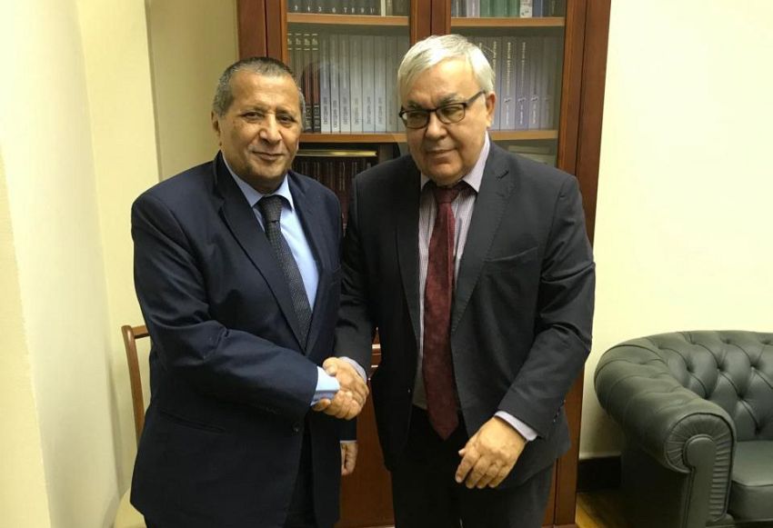 السفير الوحيشي يلتقي نائب وزير الخارجية الروسي