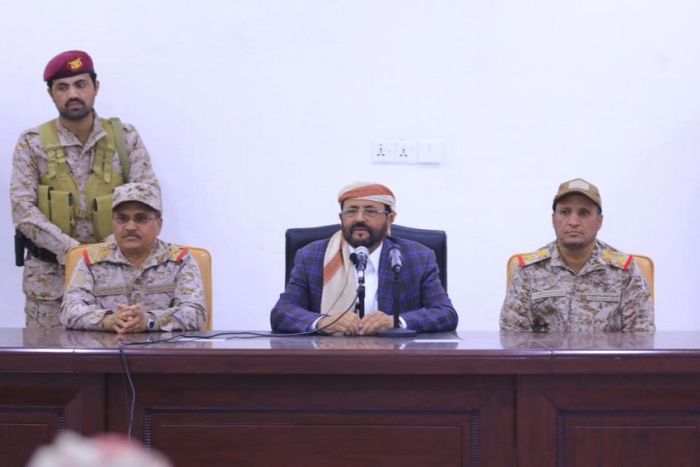 العرادة يؤكد أهمية التركيز على معركة استعادة مؤسسات الدولة من مليشيا الحوثي