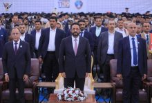 العرادة يشهد حفل تخرج 1139 طالباً وطالبة من جامعة إقليم سبأ