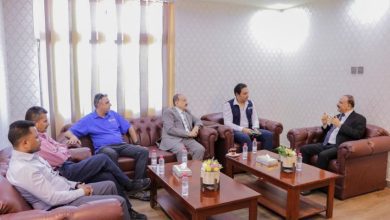 الوزير حُميد يبحث مع المنسق الاممي لمكافحة المخدرات والجريمة سُبل دعم قطاعات النقل