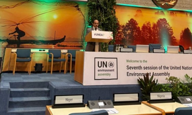 اليمن يشارك في الدورة السابعة لجمعية الأمم المتحدة للبيئة في نيروبي