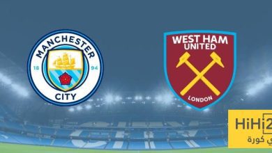 انطلاق الشوط الثاني من مباراة مانشستر سيتي و وست هام