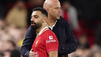محمد صلاح وأرني سلوت