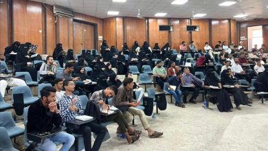 بالشراكة مع المؤسسة الطبية الميدانية.. كلية الحقوق بجامعة عدن تنفذ نزولات توعوية لطلابها