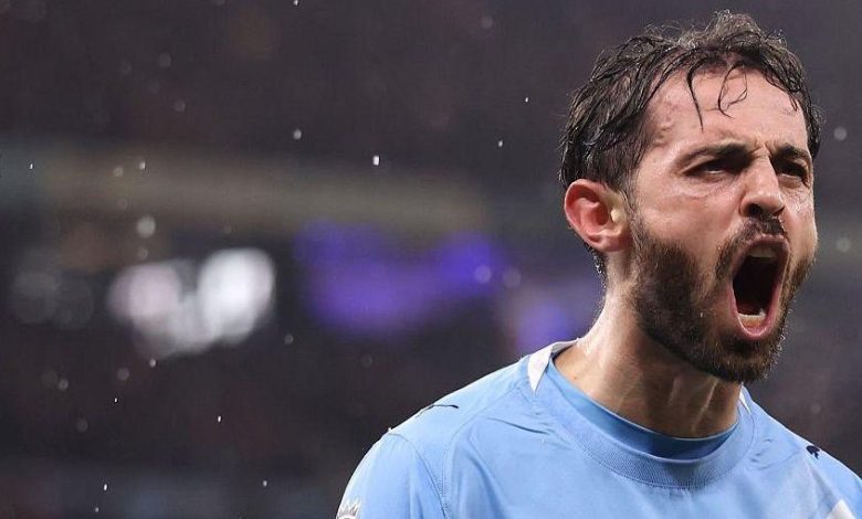 برناردو سيلفا يقترب من رقم ديل بييرو أمام ريال مدريد