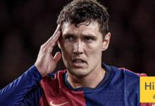 بعد اقتراب تمديد عقده.. أرقام كريستنسن مع برشلونة