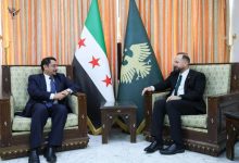 بعكر يبحث مع وزير الإعلام السوري تعزيز التعاون الإعلامي بين البلدين