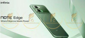 تسريب صورة ترويجية ومواصفات هاتف Infinix Note Edge الجديدة