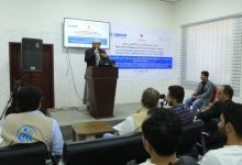 تسليم حقائب المهنة لـ 45 شاباً وشابة من مخيمات النزوح بمأرب