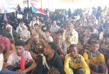 تصاعد الحشود في أبين مطالِبة بإعلان الدولة الجنوبية واستعادة السيادة