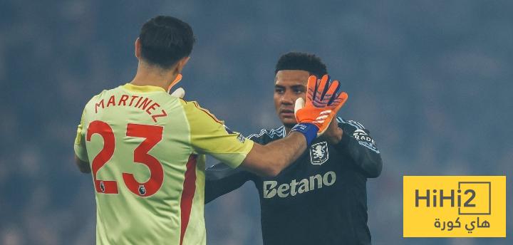 تقييم استون فيلا في الشوط الأول أمام أرسنال