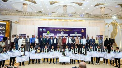 تكريم كبير لأبطال سماء عدن والنبراس الفائزين في التحدي العالمي للروبوتات GRC – الرياض 2025