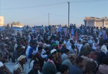 حشود حصوين وفرتك في الغيضة تؤيد قيادة المجلس الانتقالي وتطالب بإعلان دولة الجنوب الفيدرالية