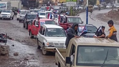 حشود من مراكز غول سبولة والجليلة والوعرة والحود والكبار تصل مخيم الاعتصام المفتوح بالضالع