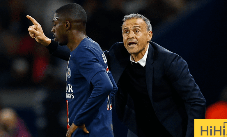 خلاف بين إنريكي وديمبيلي..!