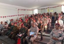 رئيس أركان محور تعز يدشن التحليل السنوي للواء 170 دفاع جوي