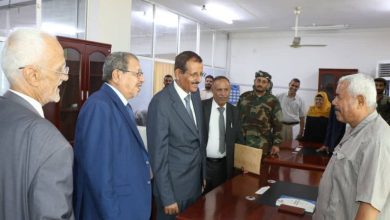 رئيس مجلس القضاء الأعلى يتفقد سير العمل بدوائر المحكمة العليا