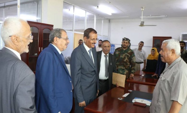 رئيس مجلس القضاء الأعلى يتفقد سير العمل بدوائر المحكمة العليا