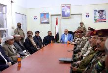 رئيس مجلس النواب يزور اللواء 35 مدرع ومديريتي المواسط والشمايتين بتعز