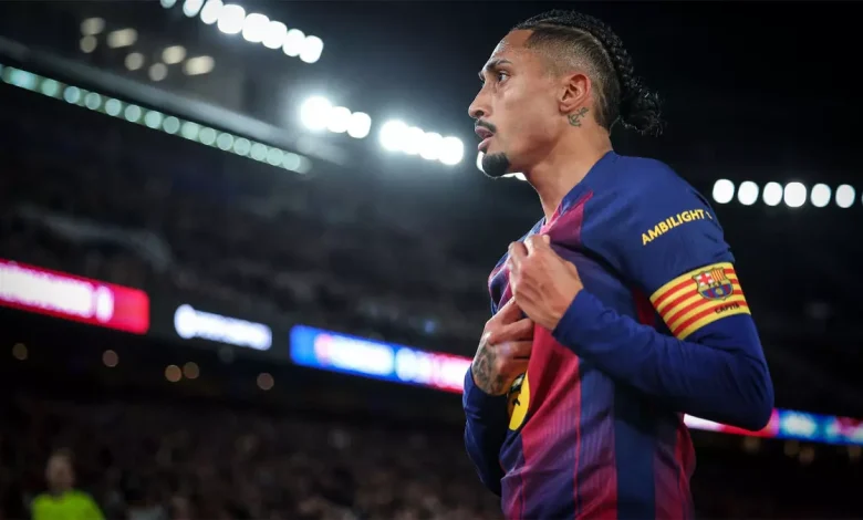 رافينيا يشعل برشلونة