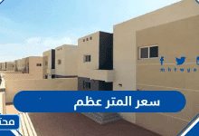 سعر المتر عظم