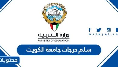 سلم درجات جامعة الكويت
