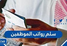 سلم رواتب الموظفين 1445